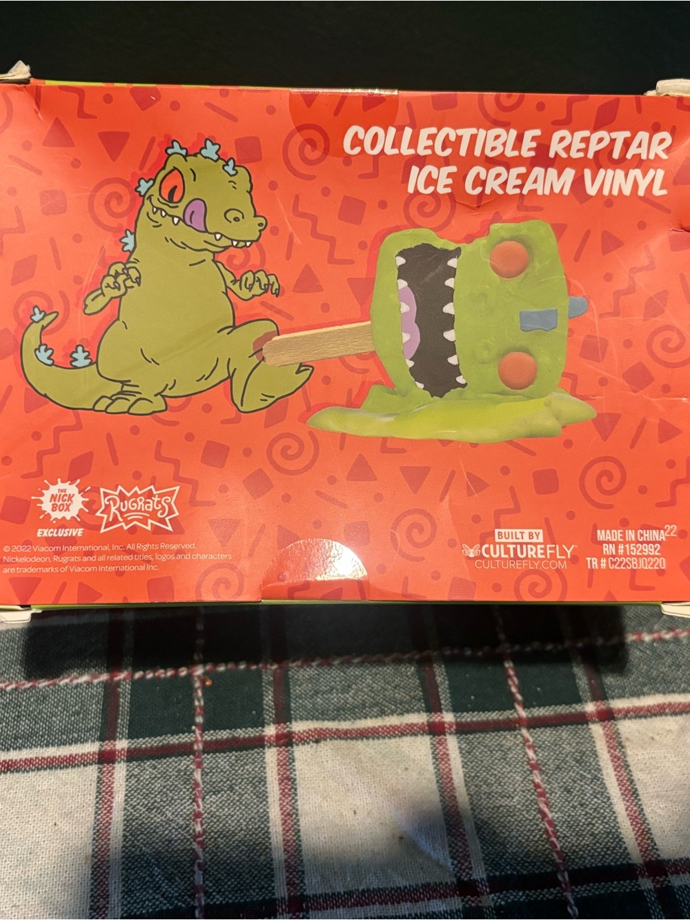 NWT Rugrats Reptar Ice Cream Vinyl Figure - Culturefly Meltz